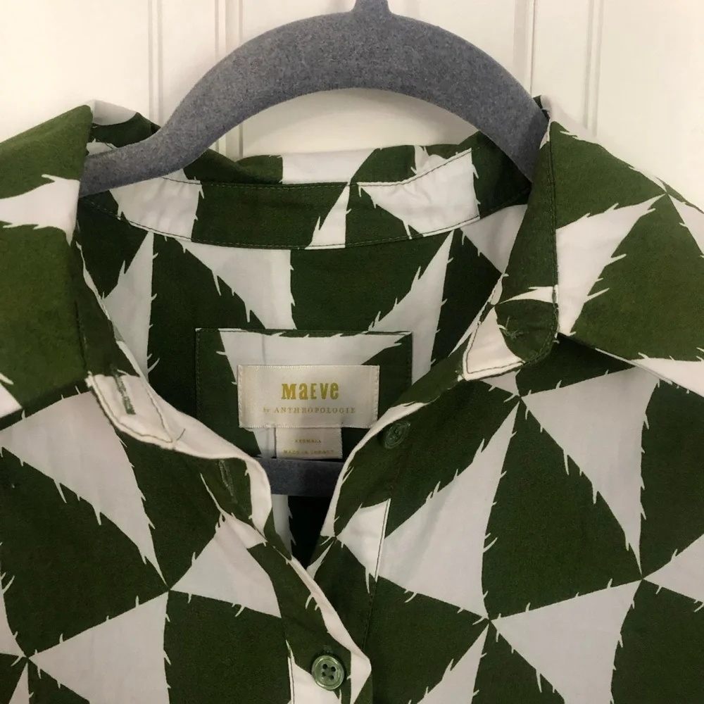 Maeve by Anthropologie The Bettina tiered shirt dress - Picture 4 of 5
